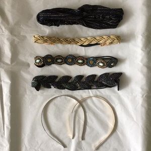 Bundle of 6 New Headbands from Nordstrom